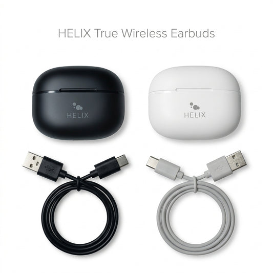 🎧 Helix True Wireless: ¡Tu Música, Tu Estilo, Tu Mundo Sin Cables! 🎧