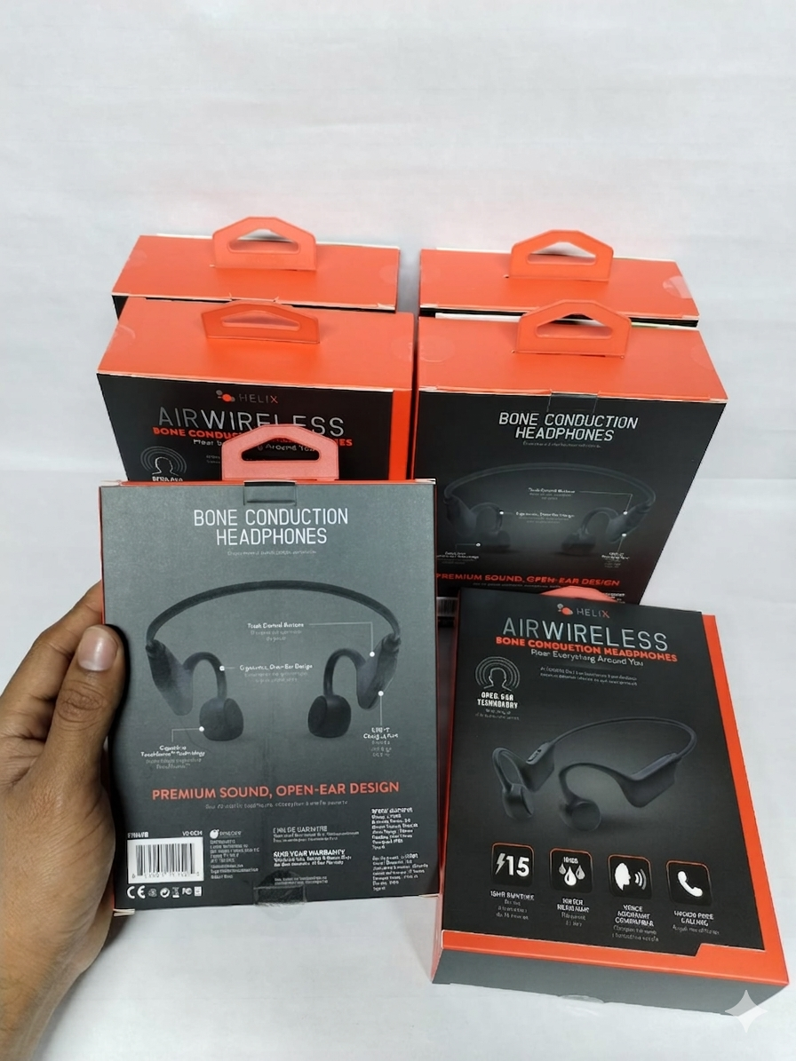 🎧 ¡Entrena Seguro! Audífonos Helix AirWireless – Tecnología Open-Ear🎧