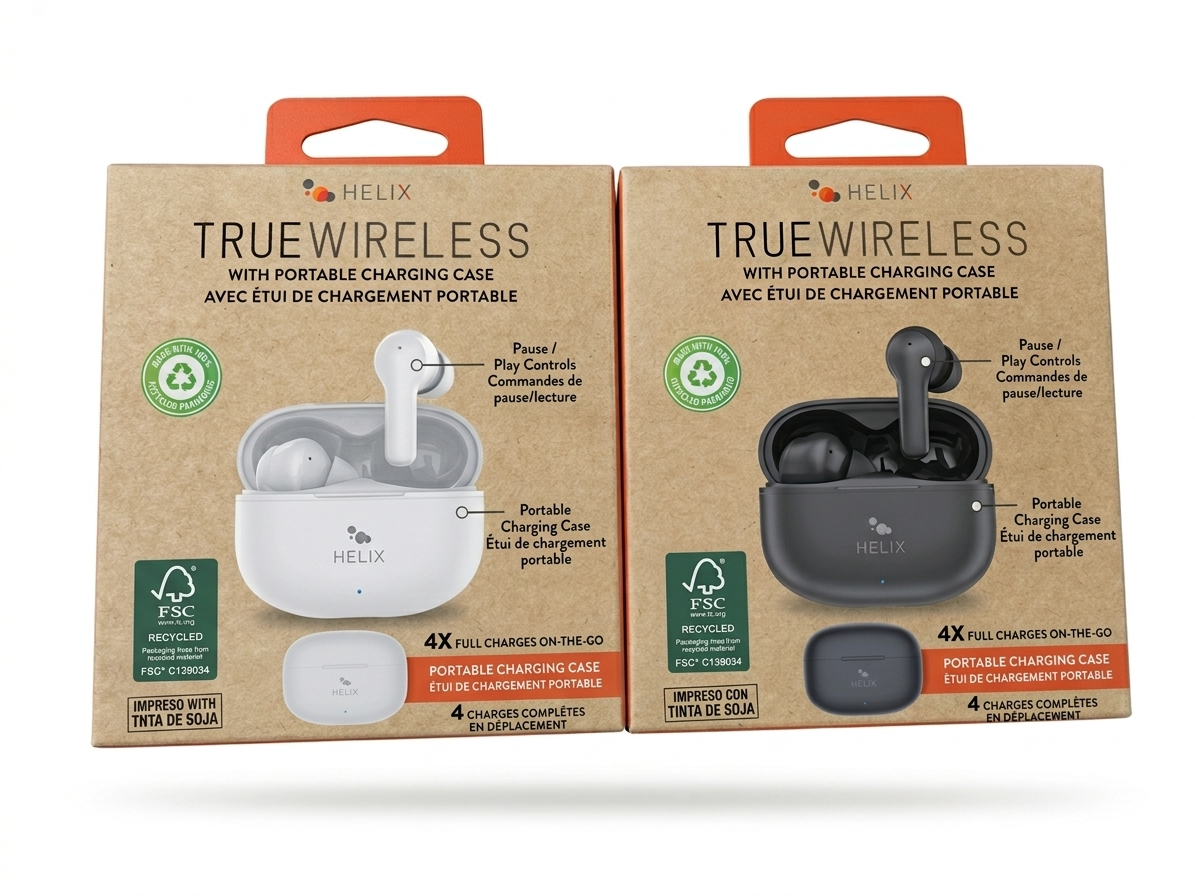 🎧 Helix True Wireless: ¡Tu Música, Tu Estilo, Tu Mundo Sin Cables! 🎧