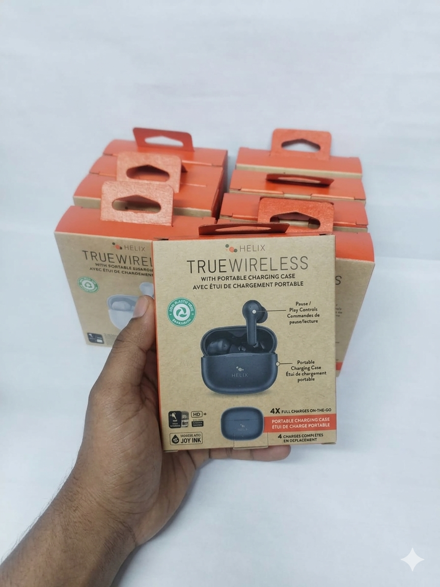 🎧 Helix True Wireless: ¡Tu Música, Tu Estilo, Tu Mundo Sin Cables! 🎧