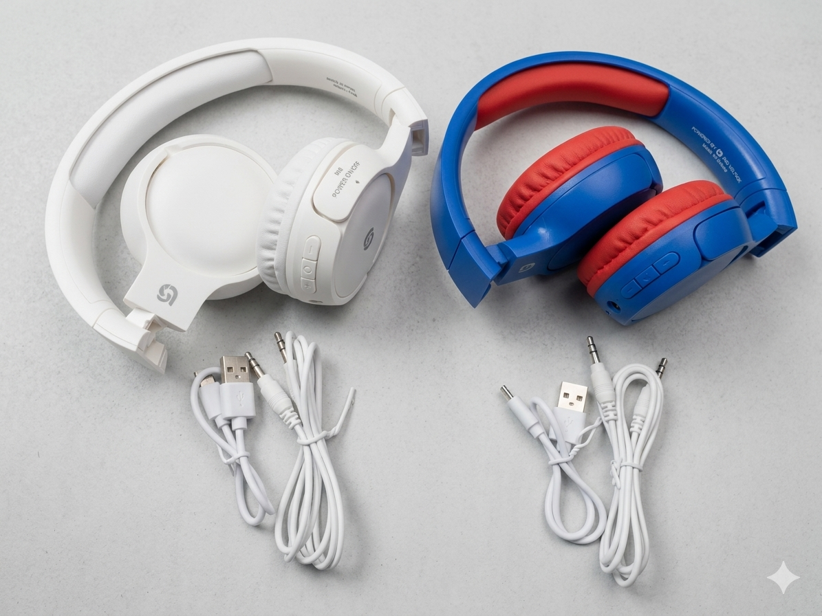 🎧 ¡Diversión Segura para sus Oídos! Brookstone Pure Jams – Edición Kids