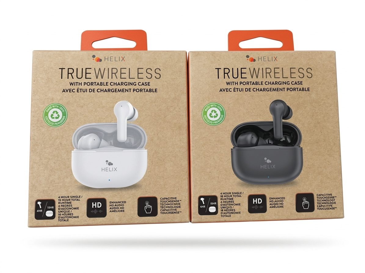 🎧 Helix True Wireless: ¡Tu Música, Tu Estilo, Tu Mundo Sin Cables! 🎧